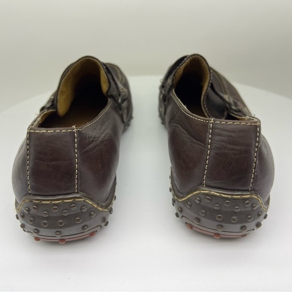 Born Loafers Driving Shoes Moccasins Slip On Brown Leather Comfy Casual Office main image 4